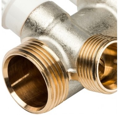 Коллектор Luxor CP 463 3/4 3 выхода 1/2" с перекрывающими кранами 68512603"