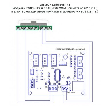 Электрический котел Эван WARMOS EXCLUSIVE 11,5 380v