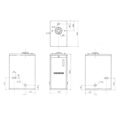 Котел дизельный Kiturami Turbo-13R