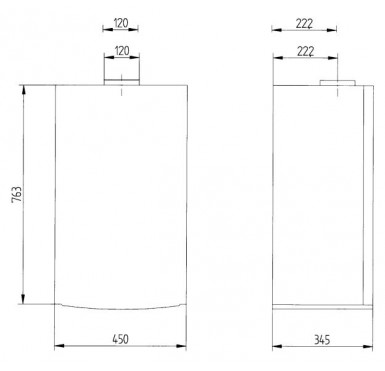 Котел газовый двухконтурный настенный Baxi Luna-3 240 i