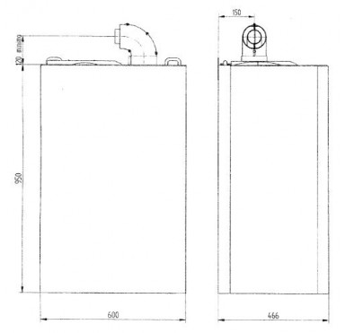 Котел газовый двухконтурный настенный Baxi Nuvola-3 B40 240 Fi