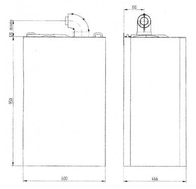 Котел газовый двухконтурный настенный Baxi Nuvola-3 Comfort 320 Fi
