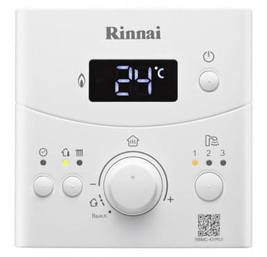 Котел газовый Rinnai Эконом BR-K24 двухконтурный, с закрытой камерой сгорания