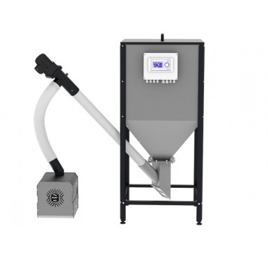 Пеллетная горелка Zota Ray-25 (горелка+ПУ+механизм+бункер)