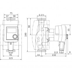 Циркуляционный насос WILO Stratos PICO-Z 25/1-4