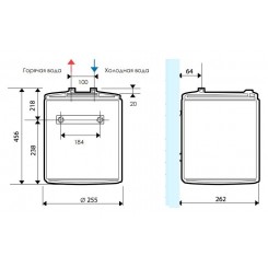 Накопительный водонагреватель Atlantic Opro Small 10 SB 220v