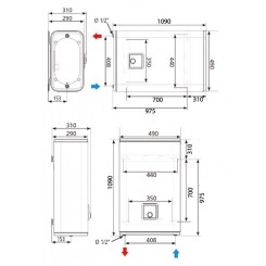 Накопительный водонагреватель Atlantic Vertigo Steatite 80 220v