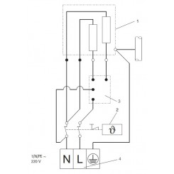 Проточный электрический водонагреватель AEG MP 8 220v