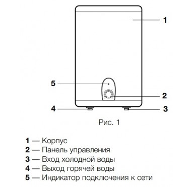 Водонагреватель накопительный Electrolux EWH 10 Rival U