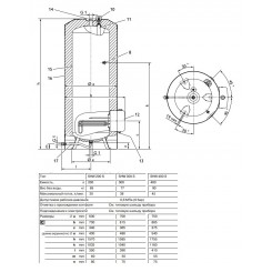 Водонагреватель накопительный STIEBEL ELTRON SHW 200 S 220/380v