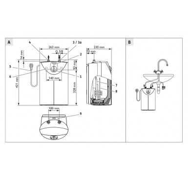 Водонагреватель накопительный STIEBEL ELTRON SNU 10 SLi 220v