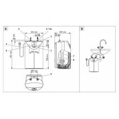 Водонагреватель накопительный STIEBEL ELTRON SNU 5 SLi 220v